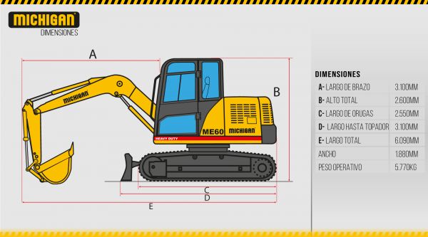 Excavadora ME60 - 10583204N